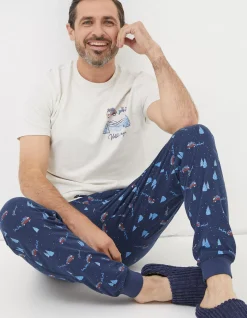 Men FatFace View All|Vw Jogger Pyjama Set