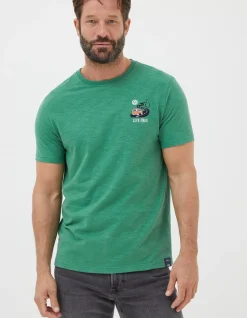 Men FatFace View All|Vw Live Free T-Shirt