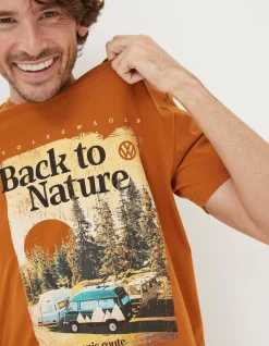 Men FatFace T-Shirts|Vw Nature Photo T-Shirt