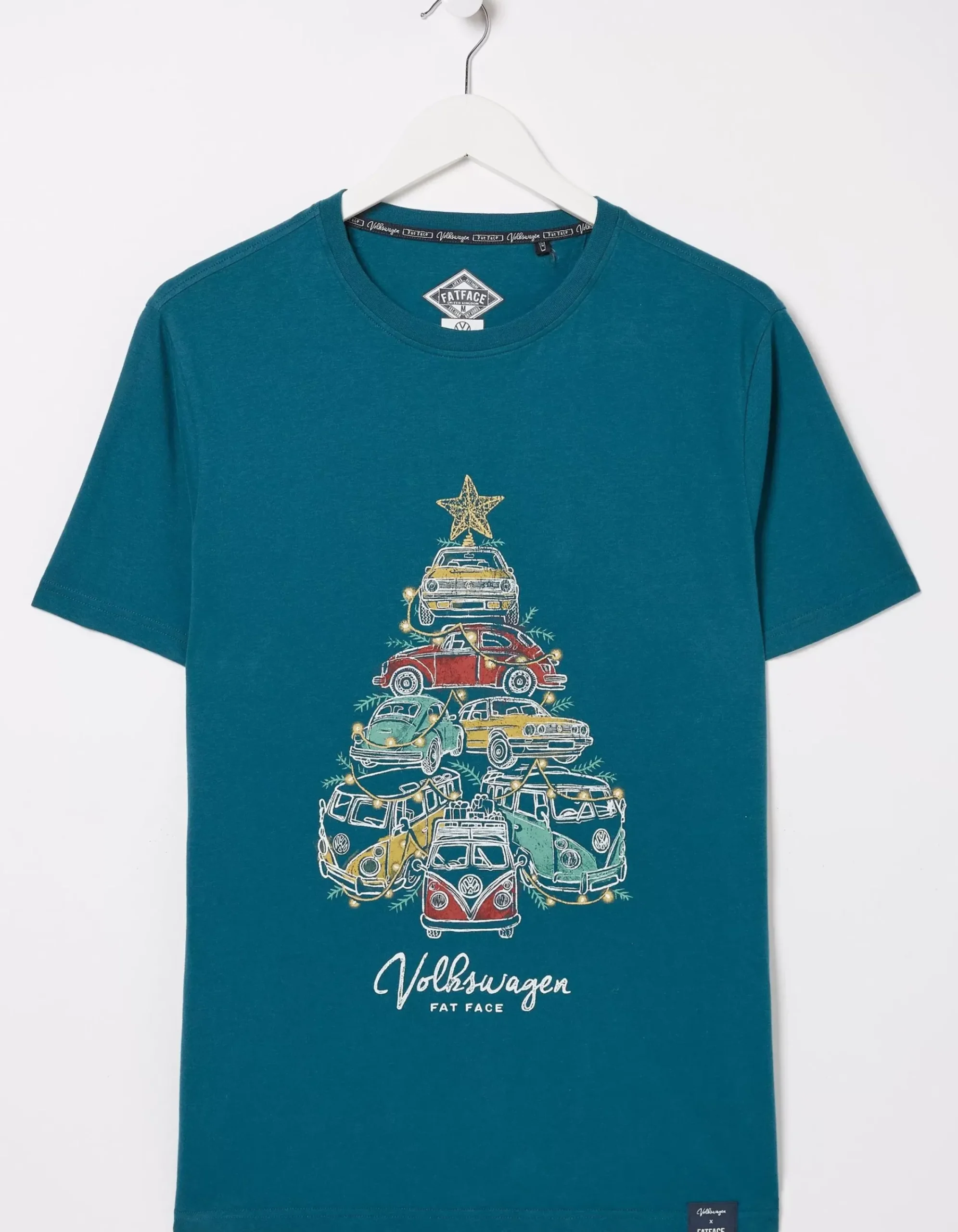 Men FatFace View All|Vw Stacked T-Shirt