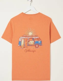 Men FatFace T-Shirts|Vw Summer Surf T-Shirt