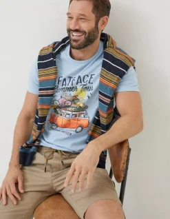 Men FatFace T-Shirts|Vw Summer Tour T-Shirt