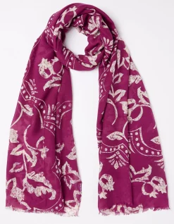 Women FatFace View All|Wallpaper Floral Scarf