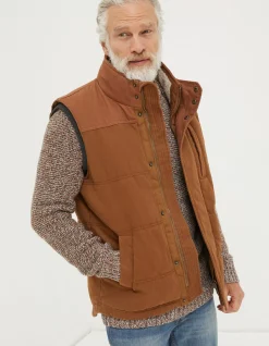 Men FatFace View All|Wardly Canvas Gilet