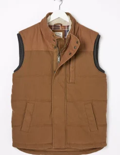 Men FatFace View All|Wardly Canvas Gilet