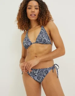 Women FatFace Beachwear & Swimwear|Watercolour Bikini Top