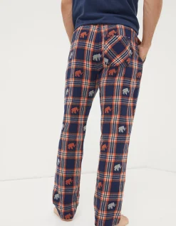 Men FatFace View All|Wilfred Woolly Mammoth Pyjama Bottoms