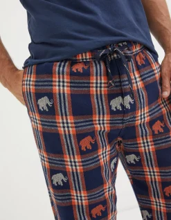 Men FatFace View All|Wilfred Woolly Mammoth Pyjama Bottoms