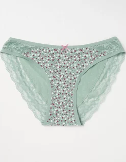 Women FatFace View All|Willow Floral High Leg Knickers