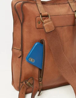 Men FatFace View All|Windsor Leather Rucksack