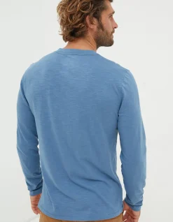 Men FatFace View All|Woodside Slub Cotton Henley