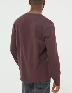 Men FatFace T-Shirts|Woodside Slub Henley