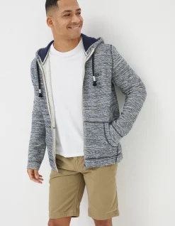 Men FatFace View All|Woolacombe Zip Through Hoodie