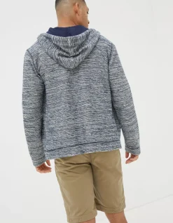 Men FatFace View All|Woolacombe Zip Through Hoodie