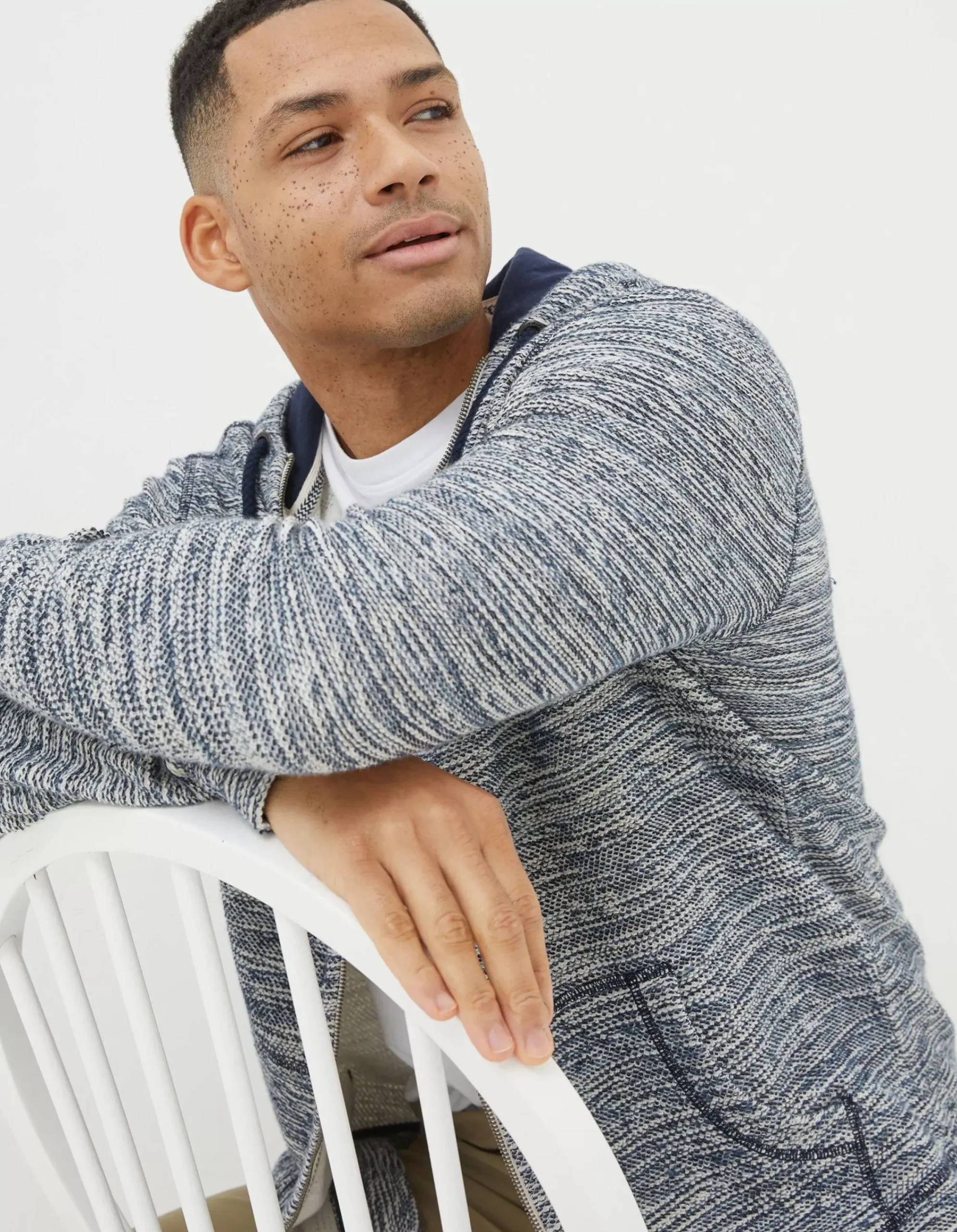 Men FatFace View All|Woolacombe Zip Through Hoodie