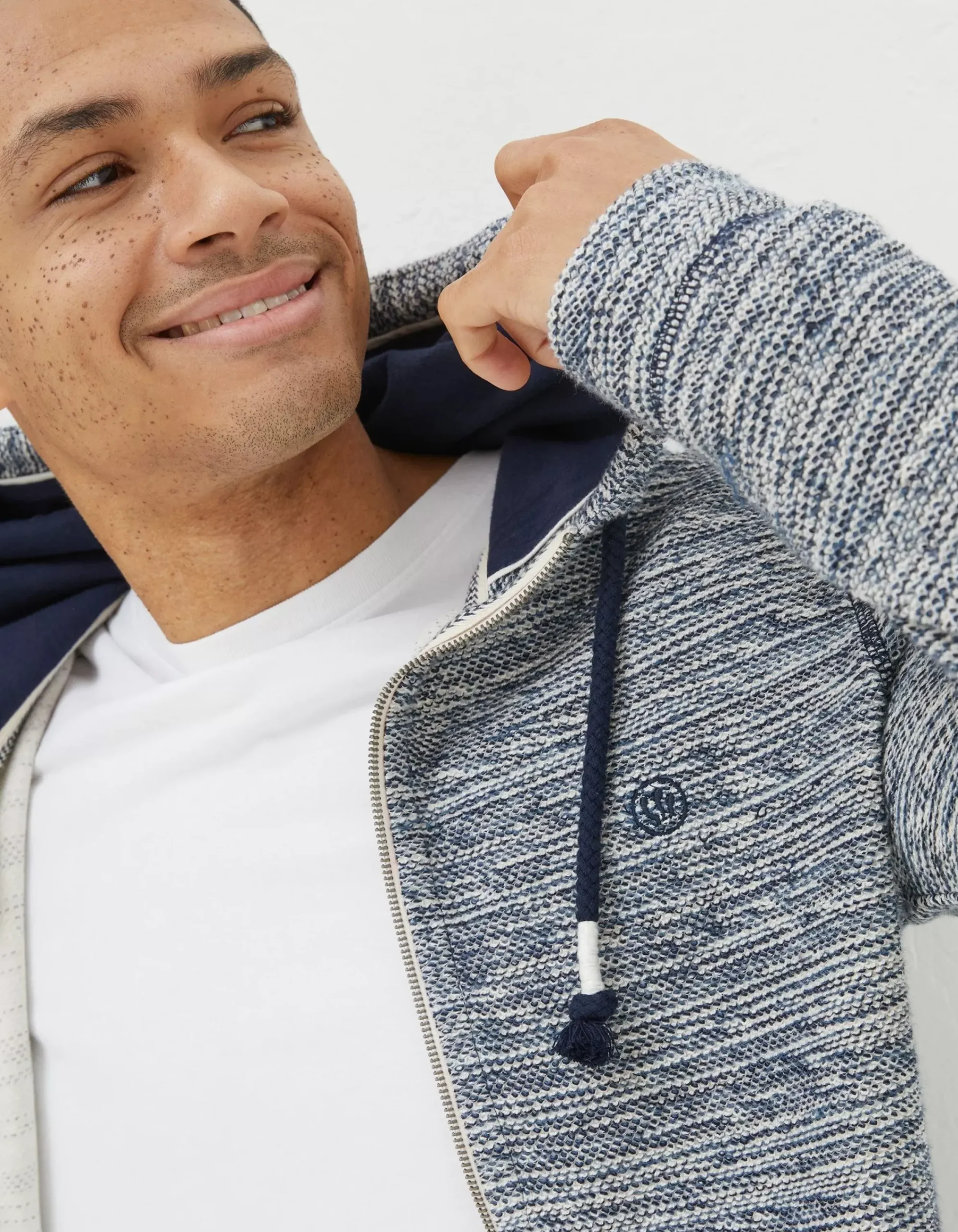 Men FatFace View All|Woolacombe Zip Through Hoodie
