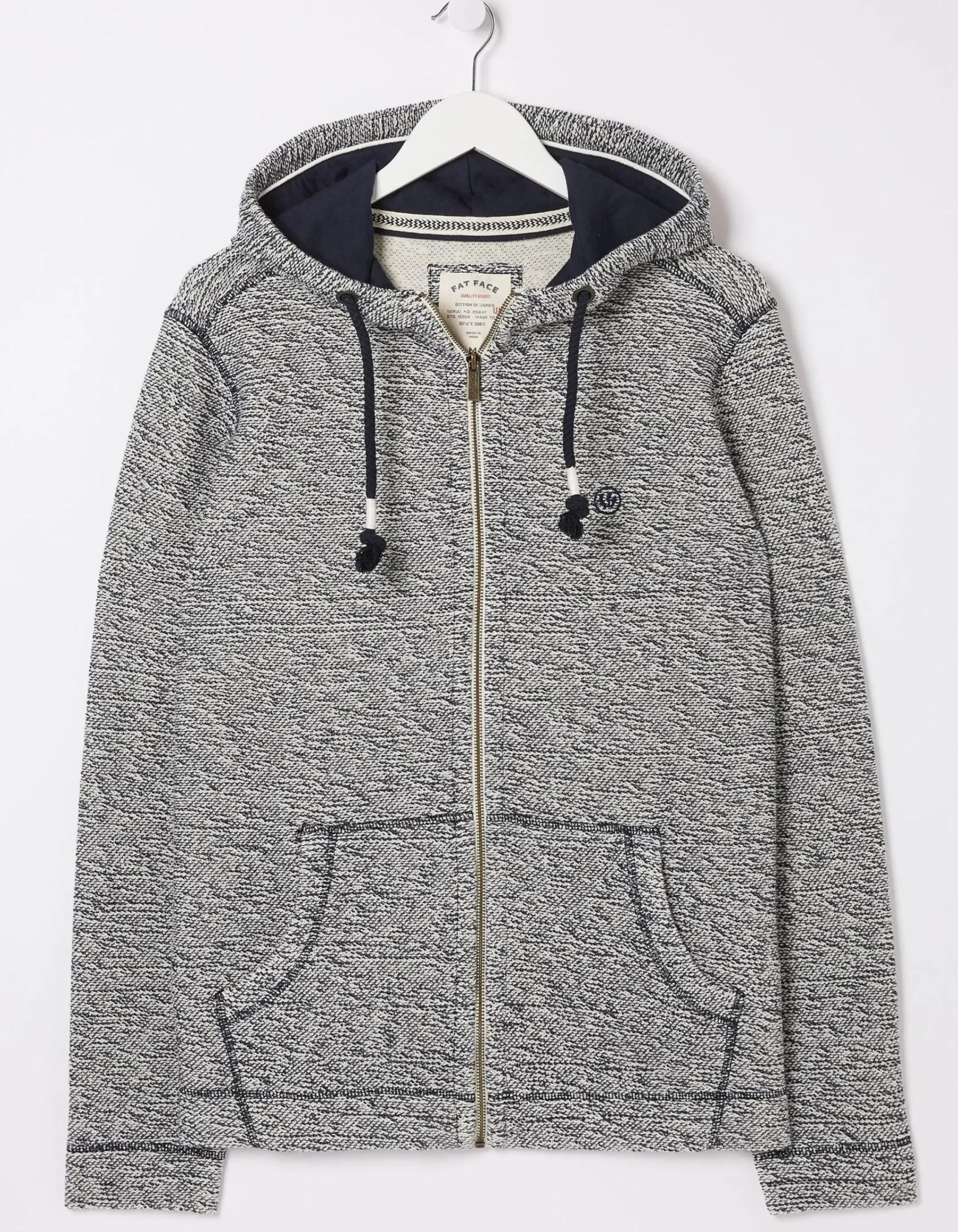 Men FatFace View All|Woolacombe Zip Through Hoodie
