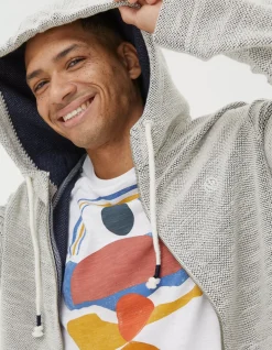 Men FatFace View All|Woolacombe Zip Through Hoodie