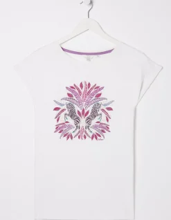Women FatFace View All|Zebra Graphic T-Shirt