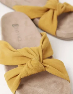 Women FatFace View All|Zoe Cross Strap Footbed Sliders